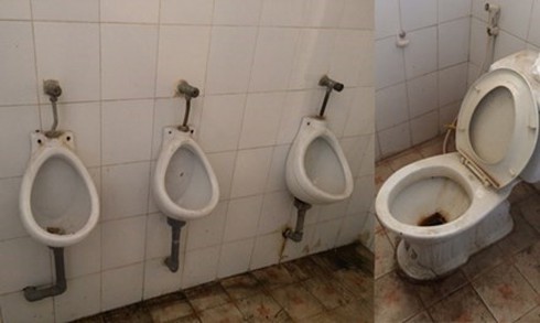 Học trò ám ảnh nhà vệ sinh trường học - ảnh 1