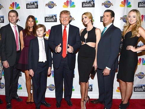 Donald Trump dạy con với nguyên tắc '3 không' - ảnh 1