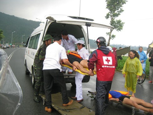 `Xem` Đà Nẵng ứng phó sóng thần