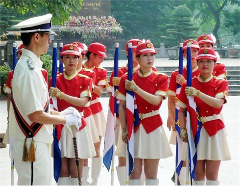 Háo hức xem Nhạc hội cảnh sát