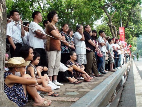 Háo hức xem Nhạc hội cảnh sát