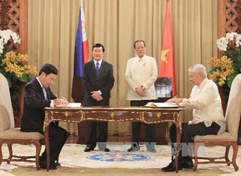 Việt Nam – Philippines ra Tuyên bố chung