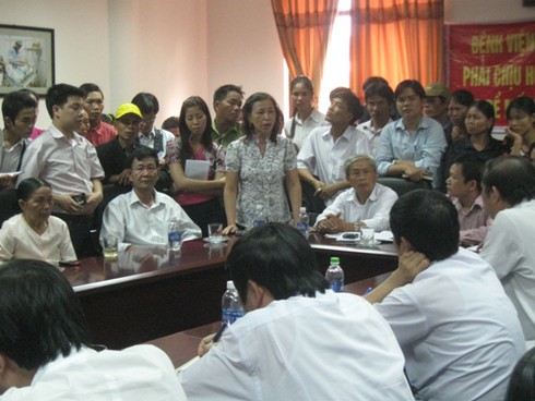 Vụ cháu bé mất tích `đốt nóng` bệnh viện Phụ sản Trung ương