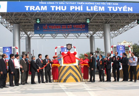 Thông xe kỹ thuật 23 km cao tốc Cầu Giẽ - Ninh Bình