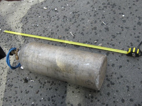 Bình gas lại nổ ở TP. HCM