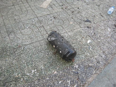 Bình gas lại nổ ở TP. HCM