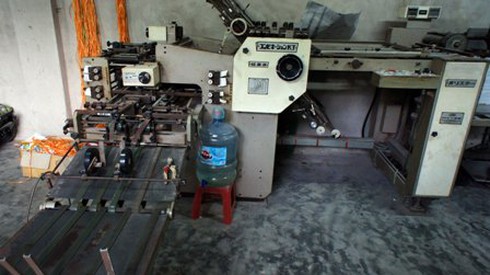 Hà Nội: Phát hiện sào huyệt in lậu sách số lượng lớn