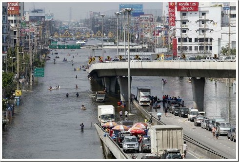 Thái Lan: đề xuất xây kênh đào thoát lũ “siêu tốc”