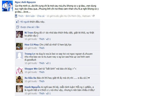 Bị chê giả tạo, Ngọc Anh vẫn bênh Phương Linh