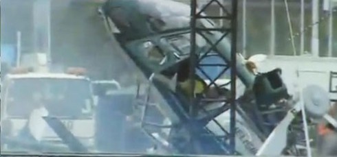 Máy bay rơi, phi công thoát chết kỳ diệu