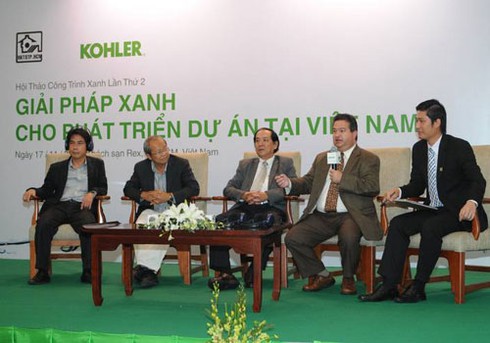 `Nóng` giải pháp xanh cho công trình xây dựng