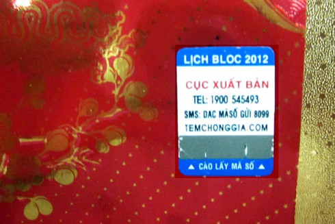 “Không nên so sánh tem lịch bloc với xổ số”