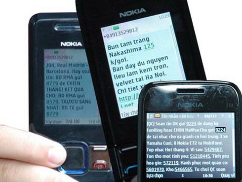 Từ hôm nay, gửi tin nhắn rác sẽ bị phạt đến 50 triệu đồng