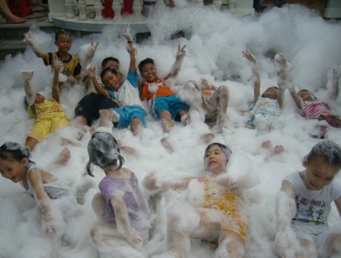 Tuyết sắp `rơi` ở Sài Gòn