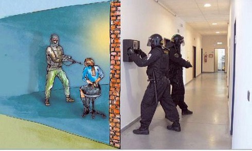 Các thiết bị nhìn xuyên tường của quân đội Mỹ