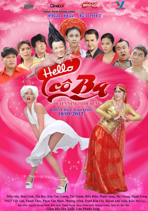“Hello Cô Ba” tung poster vui nhộn