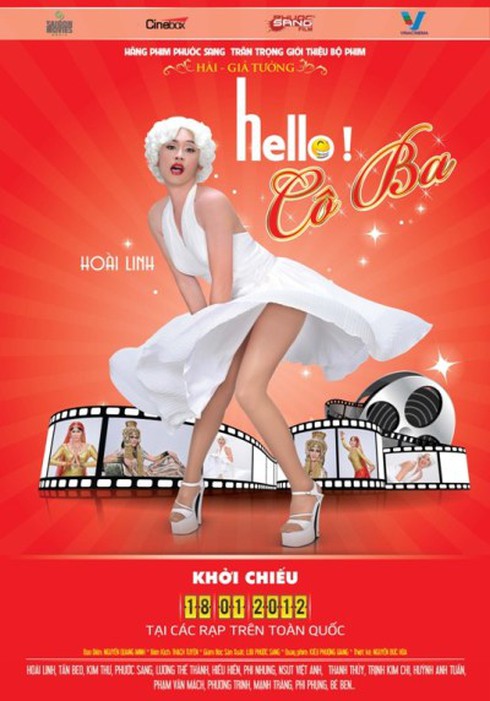 “Hello Cô Ba” tung poster vui nhộn