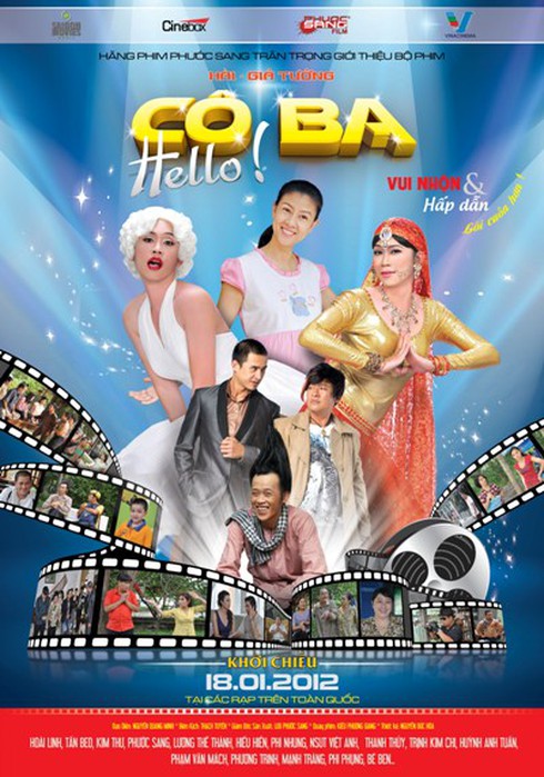“Hello Cô Ba” tung poster vui nhộn