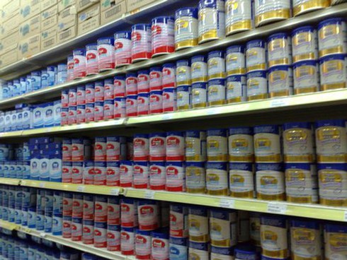 Sữa bột Meiji bị nhiễm chất phóng xạ nồng độ thấp