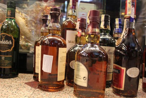 Hà Nội: Phát hiện nhiều rượu ngoại không rõ nguồn gốc