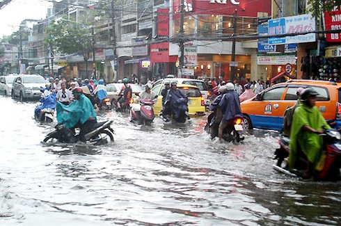TP.HCM: Triều cường sẽ dâng cao trong ngày Giáng sinh