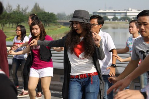 Tường Vy không trang điểm khi đóng Lệ phí tình yêu