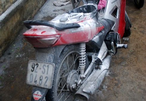 Đà Nẵng: Honda phát hoả khi vừa tắt máy