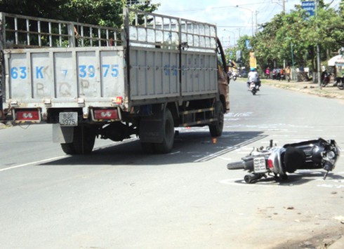 Bến Tre: Hỗ trợ các gia đình bị tai nạn giao thông