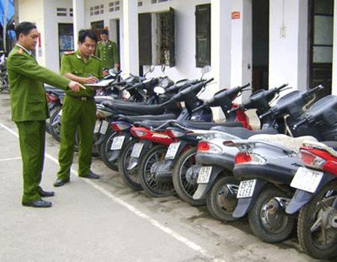 Tóm gọn nhóm đối tượng trộm cắp xe máy
