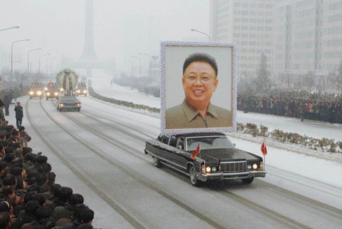 Chùm ảnh lễ tang Chủ tịch Kim Jong Il
