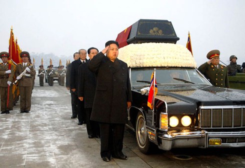 Chùm ảnh lễ tang Chủ tịch Kim Jong Il