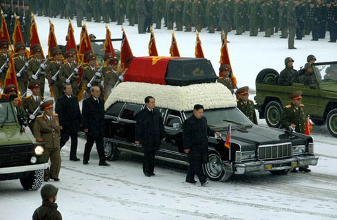 Chùm ảnh lễ tang Chủ tịch Kim Jong Il