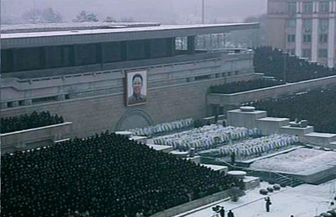 Chùm ảnh lễ tang Chủ tịch Kim Jong Il