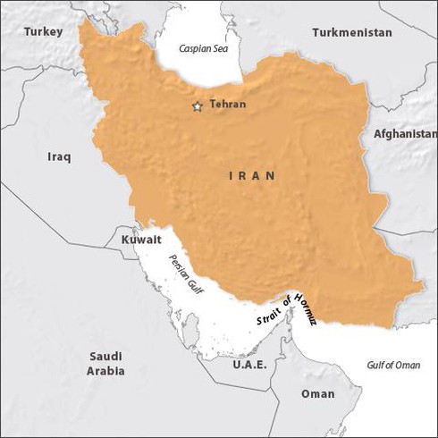 Iran `chộp` được tàu sân bay Mỹ gần nơi tập trận
