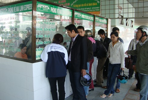 Đà Nẵng: Không để tồn đọng khách ở bến xe trong đêm giao thừa