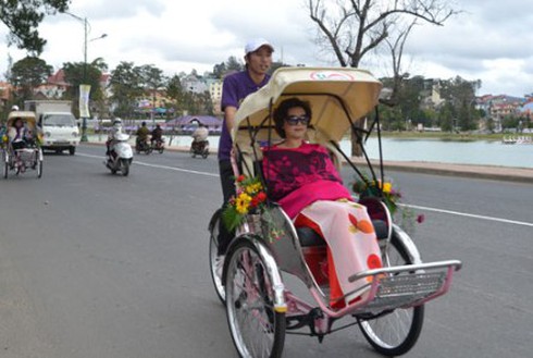 Lần đầu tiên Đà Lạt đưa xích lô đạp phục vụ du lịch
