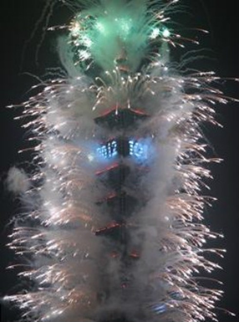 Chùm ảnh thế giới hân hoan chào đón 2012