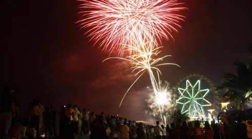 Chùm ảnh thế giới hân hoan chào đón 2012