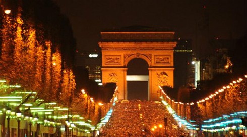 Chùm ảnh thế giới hân hoan chào đón 2012