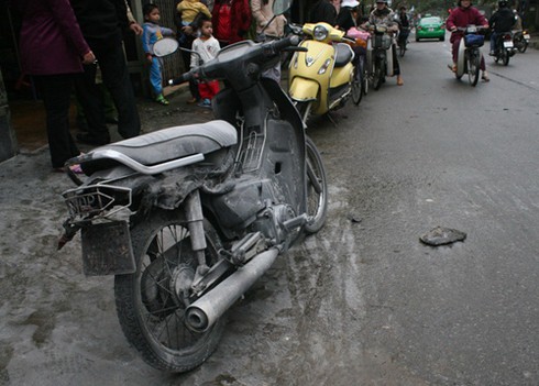 Thừa Thiên Huế: Hai xe máy `bốc hoả` trước cửa nhà