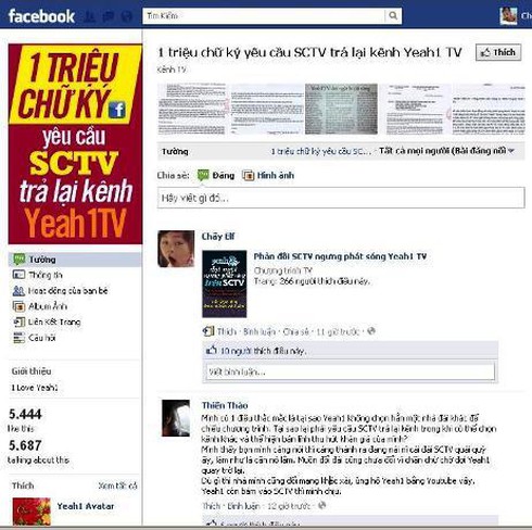 Bị cắt sóng Yeah1 “gây chiến” SCTV
