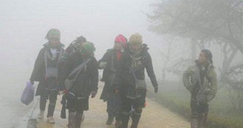 Miền Bắc rét đậm, rét hại tới cuối tuần