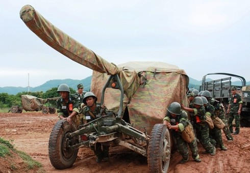Những cặp anh em trên trường bắn pháo binh