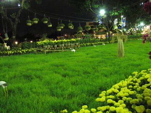 Hội hoa xuân “hoa đồng cỏ nội”