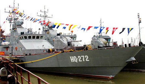 Cận cảnh tàu chiến hiện đại nhất do Việt Nam sản xuất