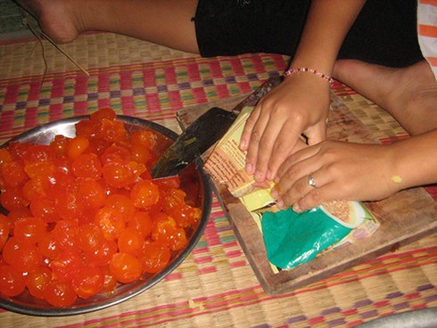 Bánh tét Trà Cuôn: Đặc sản của đất Trà Vinh