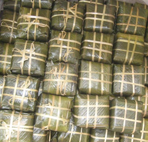 Làng nghề bánh chưng Tranh Khúc hối hả vào Tết