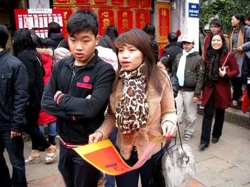 Rồng rắn xin chữ đầu năm