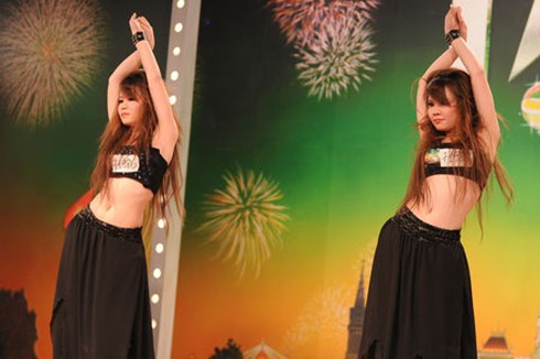 Xe đạp mạo hiểm lên sân khấu Got Talent