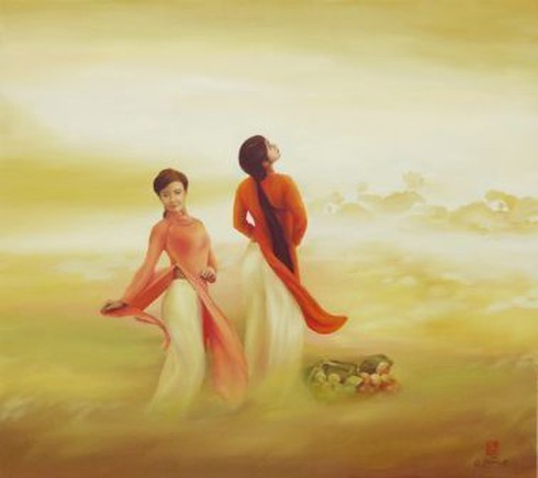 Cận cảnh 'Giọt xuân' của Nguyễn Quốc Dũng